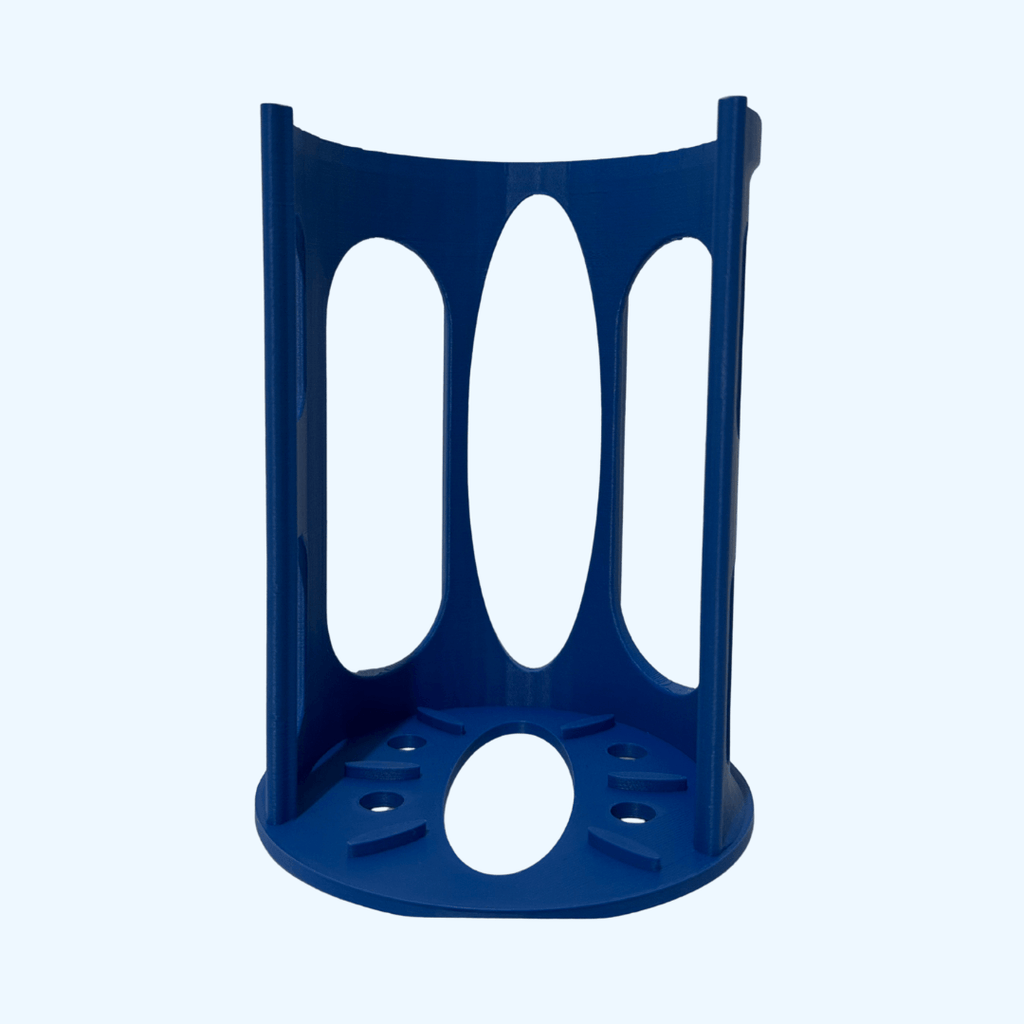 blue petri dish rack 9x90mm plates