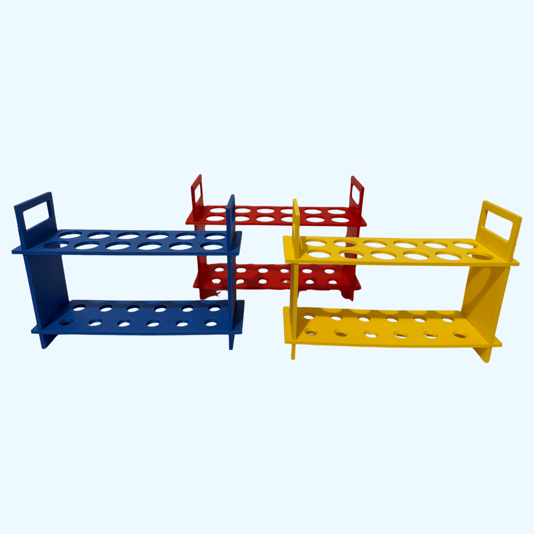 flat pack test tube rack