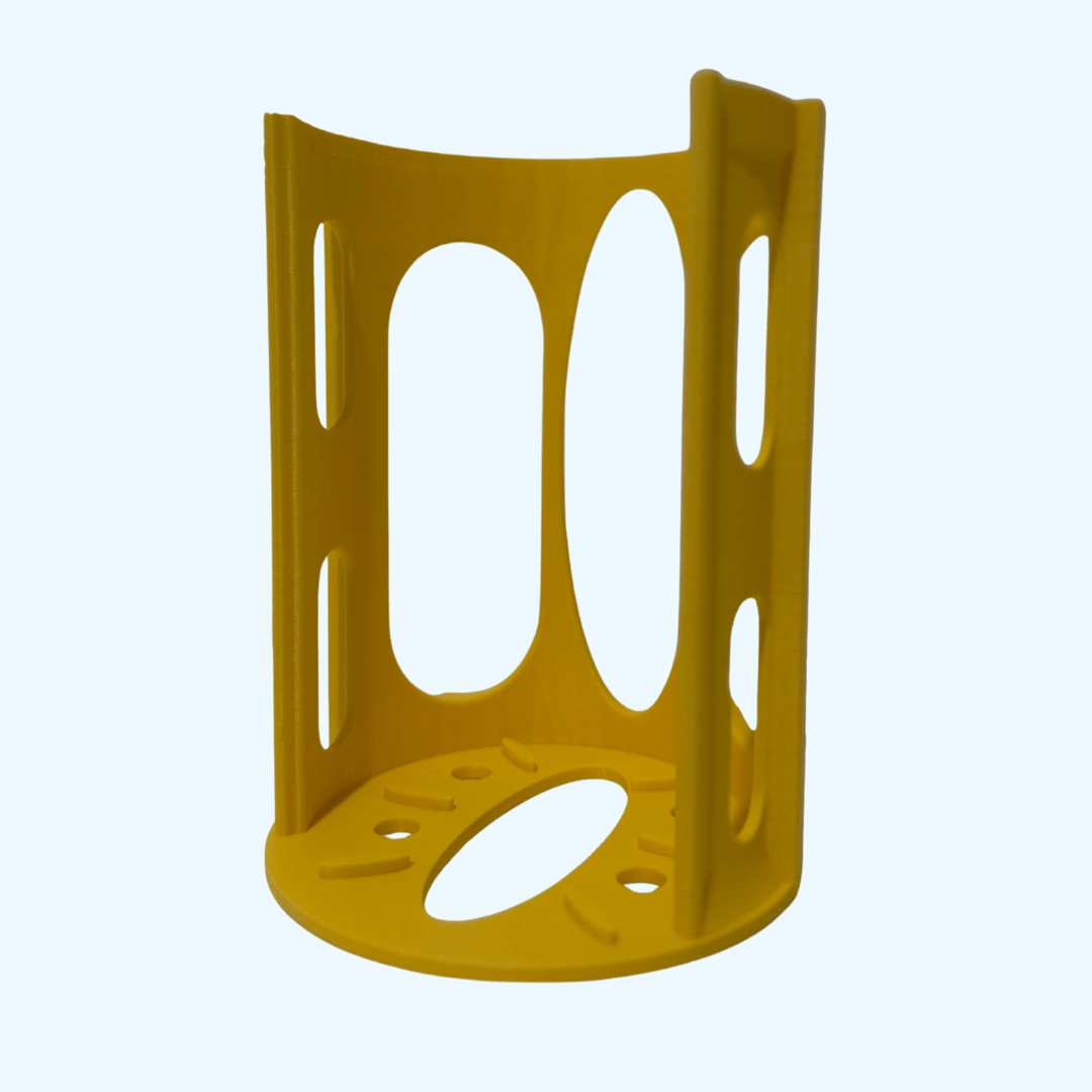 yellow petri dish rack 9x90mm plates