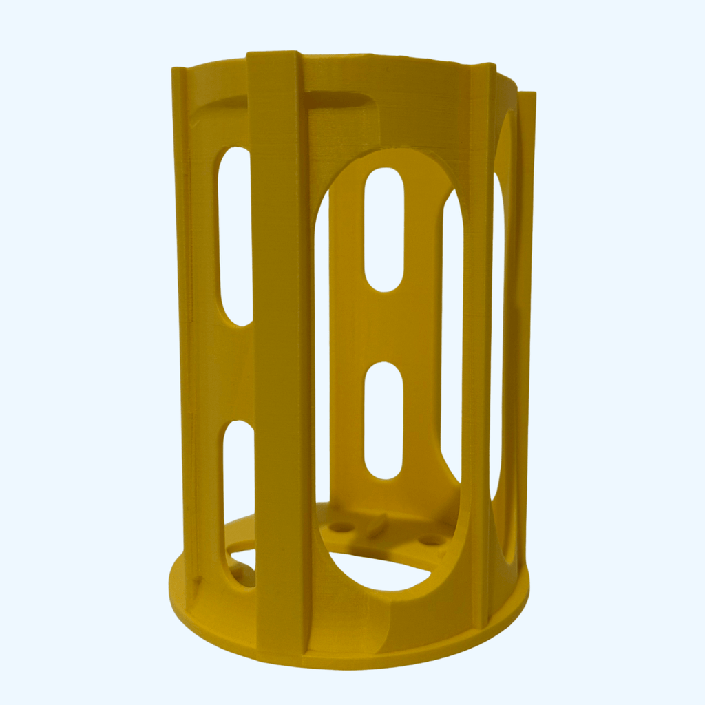 yellow petri dish rack 9x90mm plates 2