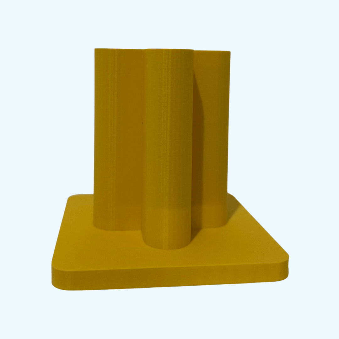 yellow pipette stand